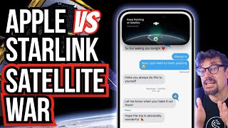 Apple Globalstar Satellites Vs. Starlink T-Mobile