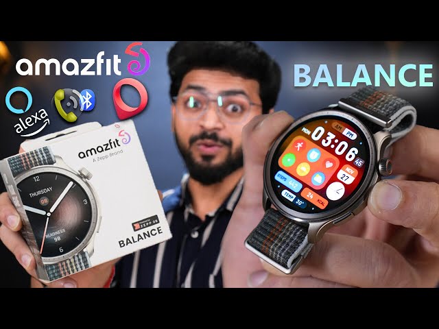 Smartwatch Amazfit Balance GPS y Alexa