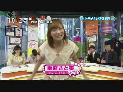 重盛さと美 コメンテ－タ－としての初出演回