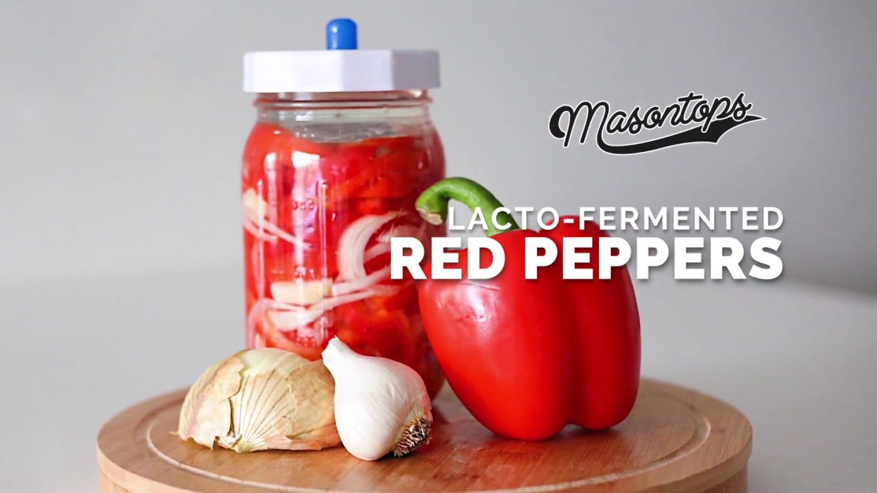 learn how to ferment red peppers youtube