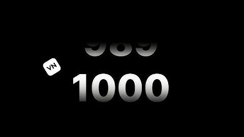 Scrolling timeline Animation videos || VN video editor