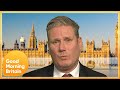 Keir Starmer Slams Boris Johnson Saying He's Too Distracted By 'Partygate' To Run The Country | GMB