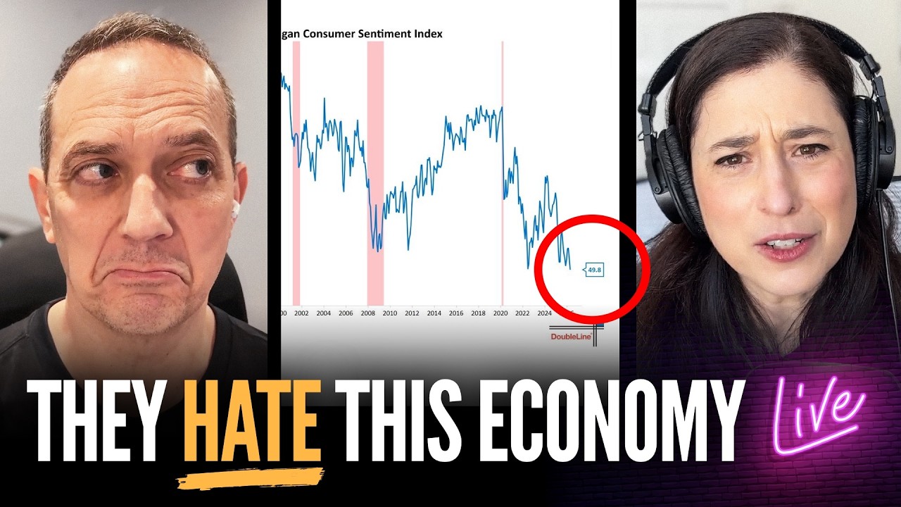 BREAKING: Worst Consumer Sentiment in History; DOJ Drops Criminal Probe of Chair Powell | Receipts