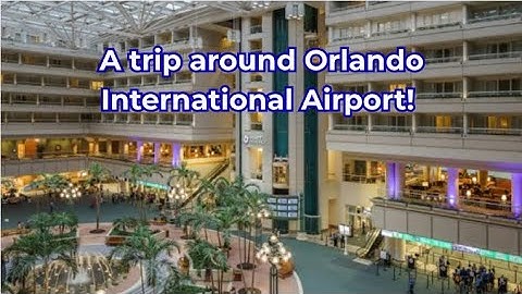 How to Navigate the Orlando International Airport|Everything You Need to Know|Walt Disney World 2025