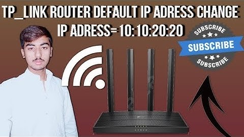 How to Change the IP Address of TP-Link Router | Ghulam Mustafa Techs