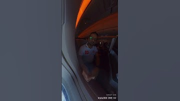 Insta 360 view at plane window #insta360x2 #plane #viralvideo