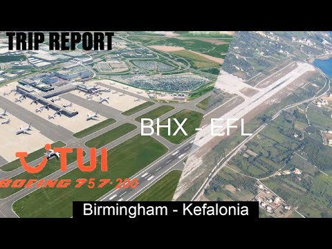 Birmingham   Kefalonia  TRIP REPORT  TUI Airways  Boeing 757 200