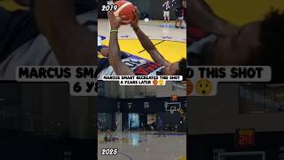 Marcus Smart or Luka Doncic: Who&#39;s Lakers Trick Shot King 👑 ? #marcussmart #lakers #nba #basketball