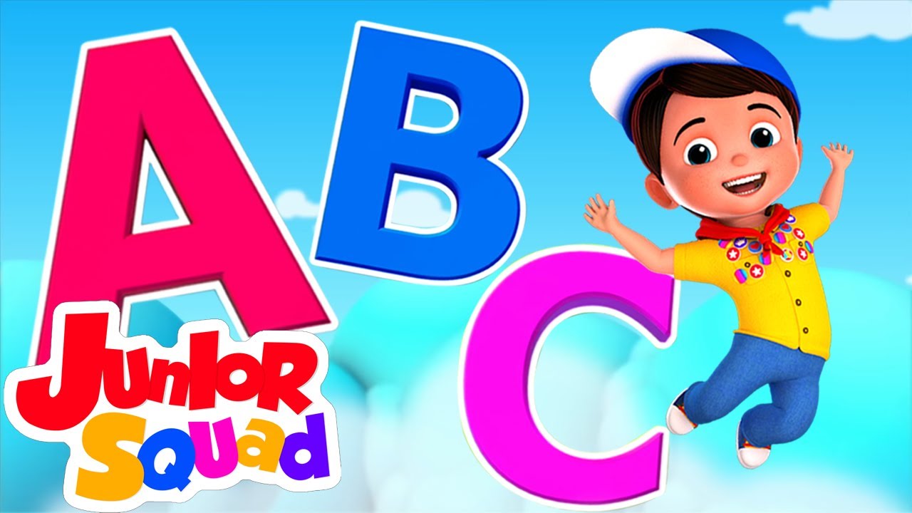 Chanson de ABC | Dessin animé | Junior Squad Française | Comptines bébé | Préscolaire