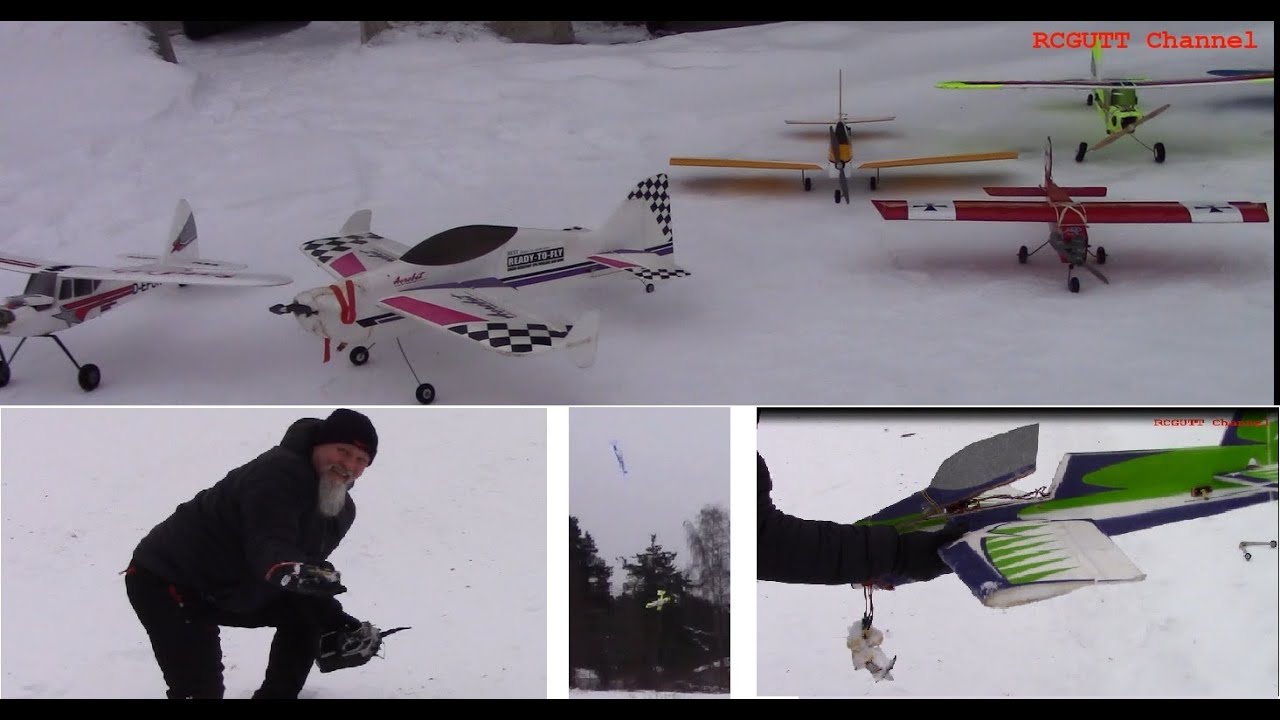 Безумные пилоты — 4 аварии — Веселитесь с радиоуправляемыми самолётами