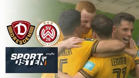 Dynamo Dresden setzt Ausrufezeichen im Topspiel gegen Wiesbaden | Sport im Osten | MDR