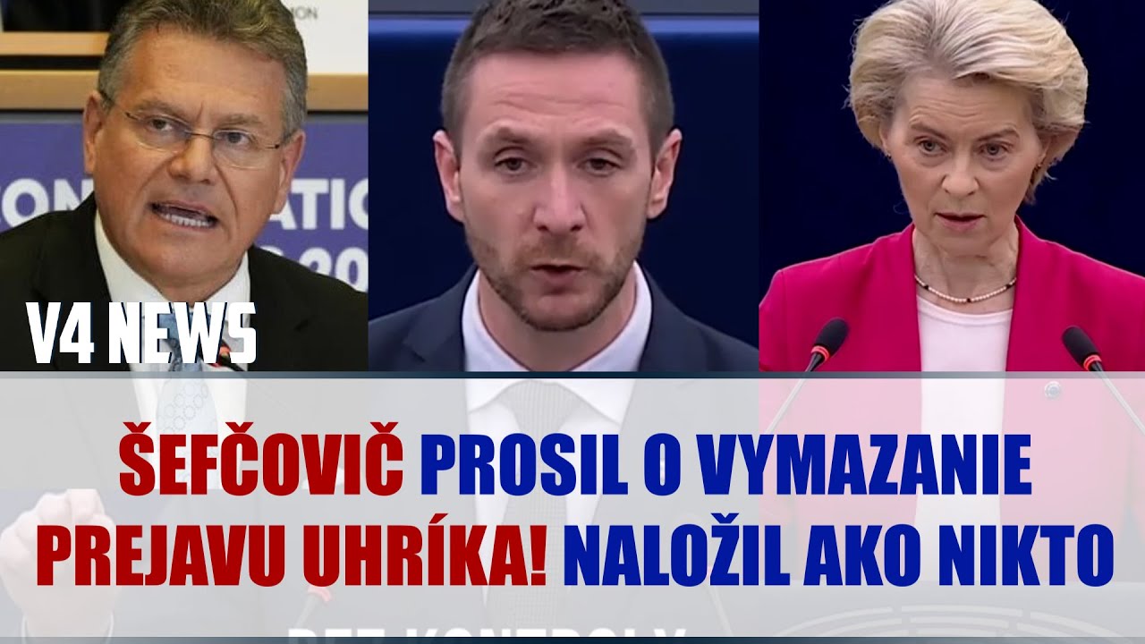 DRÁMA V BRUSELI! Vytočený UHRÍK VYNADAL LEYENOVEJ AJ ŠEFČOVIČOVI!