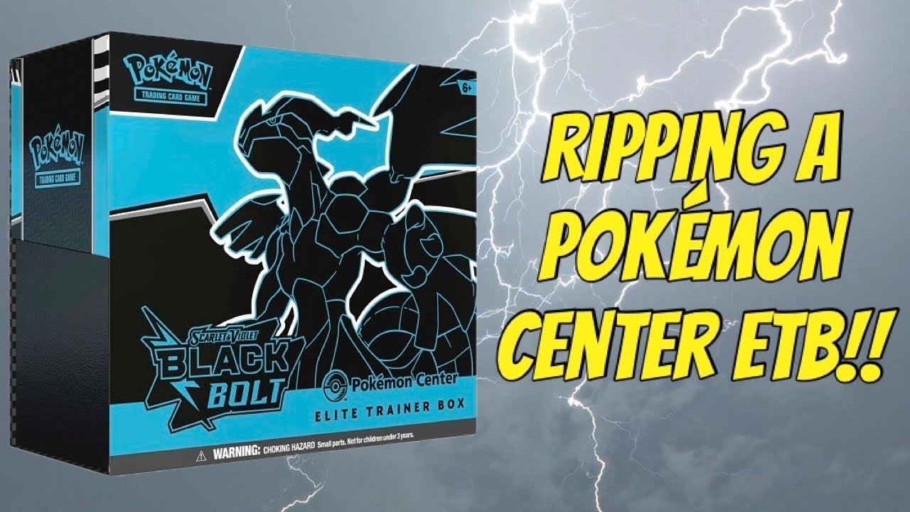 Black Bolt Pokémon Center ETB - Worth the Rip?
