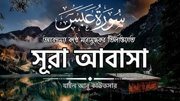সূরা আবাসা (سورة عبس) || Surah Abasa by Zain Abu Kautsar || The Quran Rays