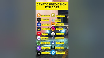 Best Crypto prediction for 2025 #cryptocurrency