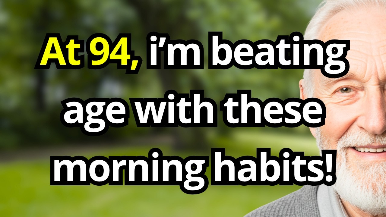 The Surprising Morning Habits of a 94-Year-Old Who Outsmarts Age! - YouTube
