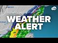 WEATHER ALERT: Dramatic cool down with rain ending in wet snow for DC, Maryland, Virginia