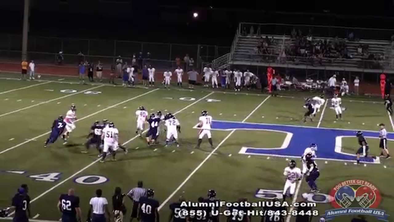 8-9-14 Thurston vs Harper Woods (Combo) (Highlights) Alumni Football USA