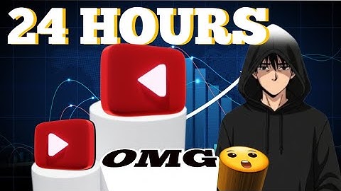 24 Hours Challenge ( Shoking Result 🤯 ) How To Grow Gaming Channel From 0 Subscribers