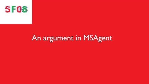 MSAgent Arguments - SF08 and Peedy argue over grounded videos