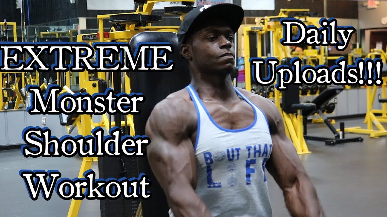 5 Day Monster Shoulder Workout for Push Pull Legs