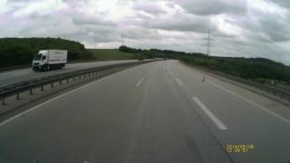 AUTOBAHN A9 BERLIN - NÜRNBERG - Tourist in autobahn A9