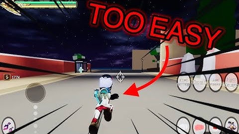 [YBA] How To FIX Dashing Forward On Mobile | SUPER EASY!!!