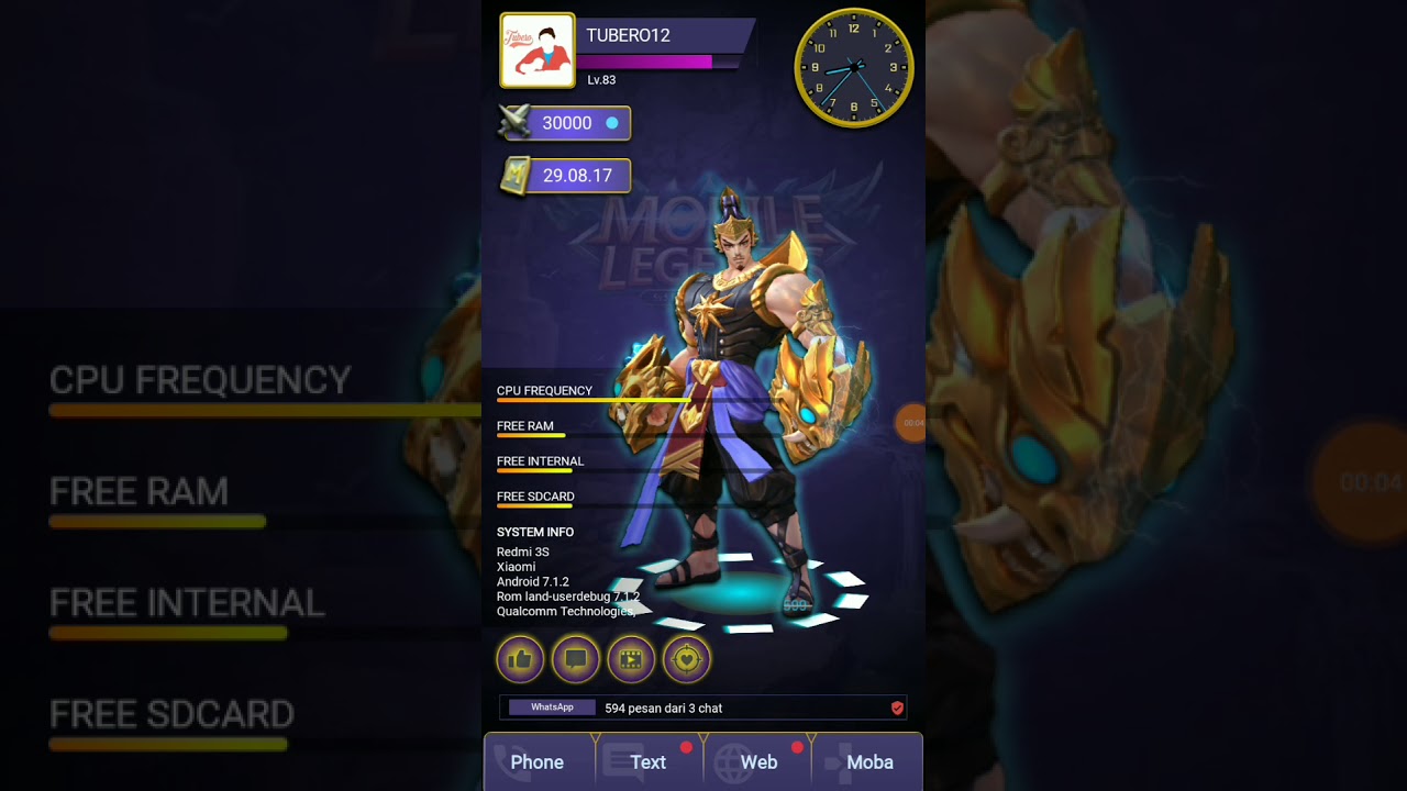 Tema Android Keren Mobile Legends Theme For Android Animasi