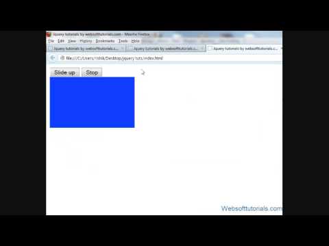 jquery tutorials for beginners - 39 - jquery stop