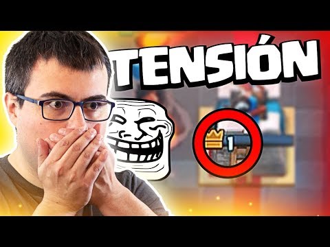 LAS PARTIDAS MÁS AJUSTADAS DE NUNCA CON EL COFRE TROLL ¡¡ABRO DEMASIADOS COFRES!! | Clash Royale