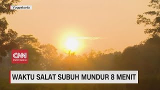 Waktu Salat Subuh Mundur 8 Menit