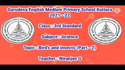 3rd Standard Science 4th Lesson Part 2 Sem 1 2021   22