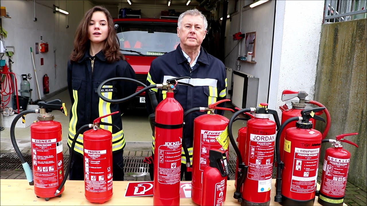 Feuerlöscher Teil 1 Schulungsvideo Freiwillige Feuerwehr Heidenrod-Dickschied