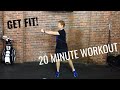 20 minute workout from home  level 1  foundational training