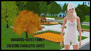 Let´s Play sims 3 Oakwood S0EP1- Creating Charlotte Hayes