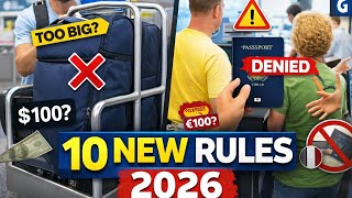 10 Airport & Airline Rule Changes in 2026 That Could Cost You Hundreds