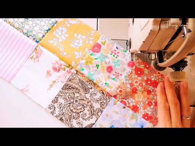 ✅ 2 amazing ideas for scraps to avoid wasting our fabric class=