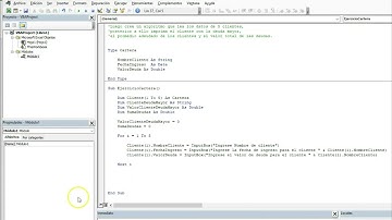 Estructuras Type VBA Excel