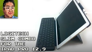 gaffel inerti se tv Logitech Slim Combo for the iPad Pro 12.9 Review - YouTube