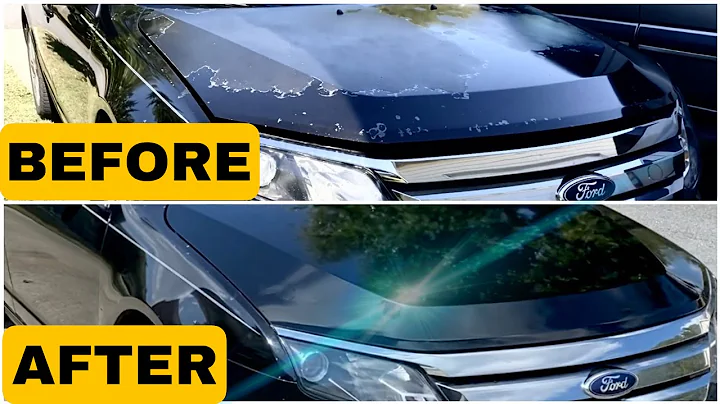 How to paint car at home using Rattle Cans. ( Hood repaint ) My first time 👍