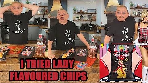 I tried NEW Lady flavoured chips