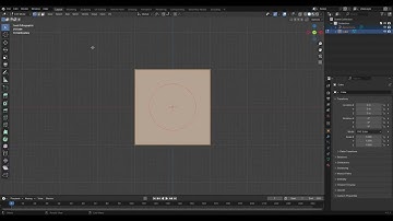 Cut a shape using Knife Project Tool in Blender3D