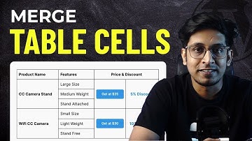 How to Merge Table Cells in WordPress