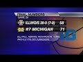 Michigan Ends Illini's 5-Game Win Streak