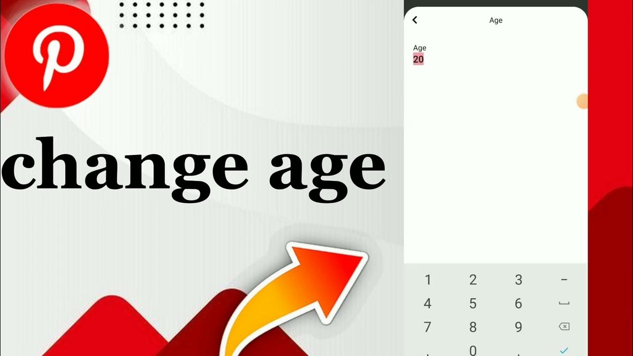 How To Change Age On Pinterest App 2023 YouTube