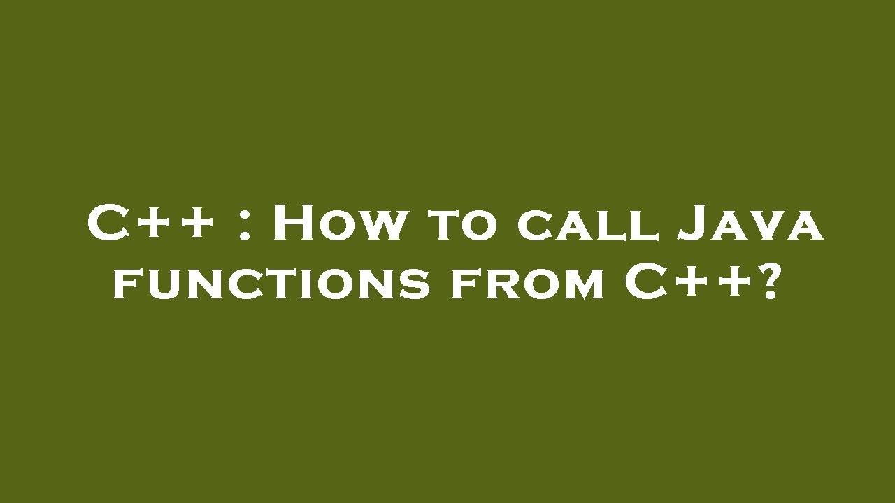 How To Call Java Code From Kotlin