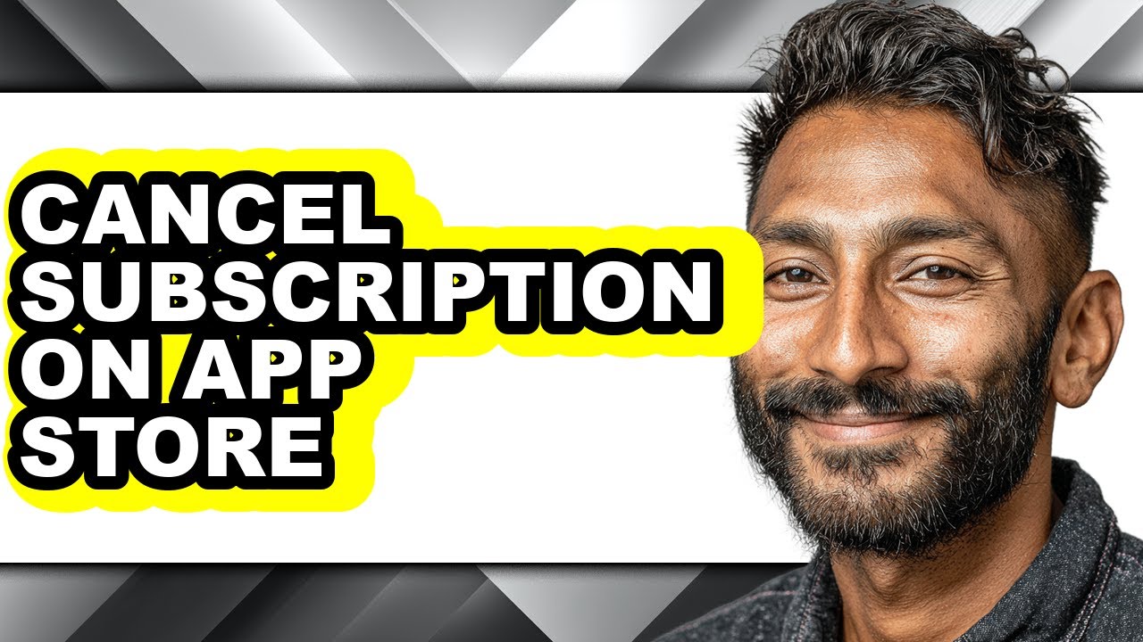 How to Cancel Subscription on App Store - Step by Step - YouTube