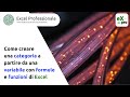 Come creare una categoria personalizzata a partire da una variabile con formule e funzioni di Excel