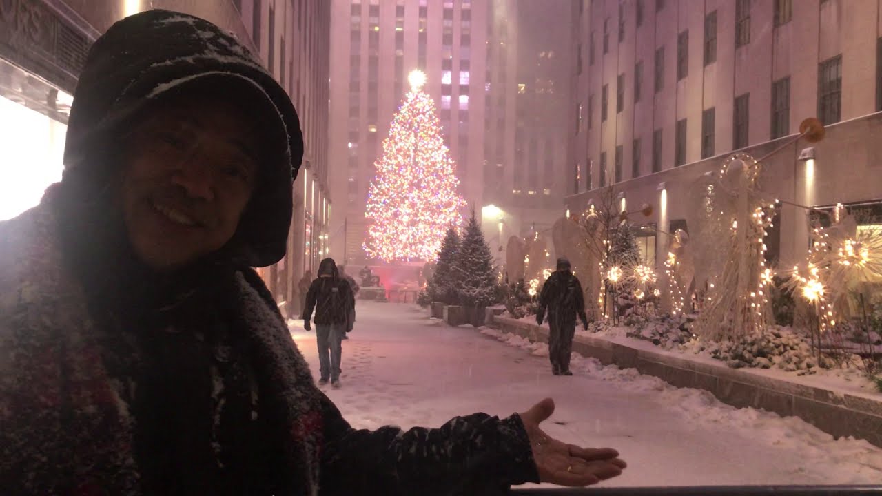 雪のny ロックフェラーセンター Youtube 雪のny ロックフェラーセンター Youtube