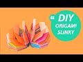 How to Make an Origami Slinky // HomeCraft